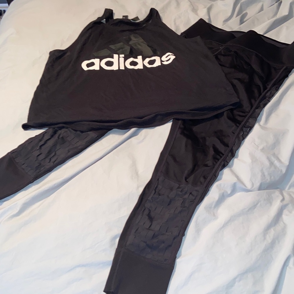 Addidas workout outfit
